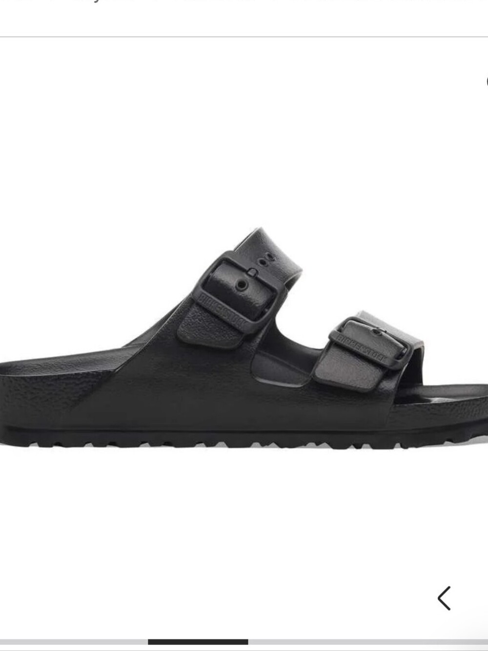 Birkenstock Mens Arizona Rubber Black Slide Sandals Size 12 Outdoors Summer